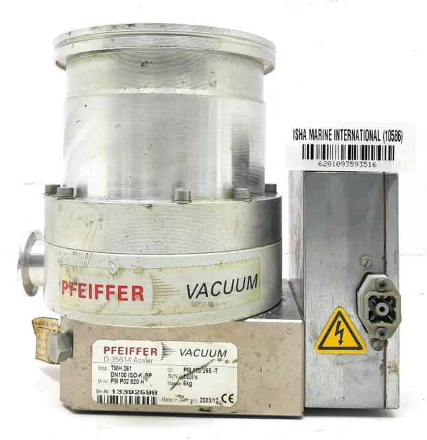 Pfeiffer Vakuum D-35614 ( Tmh 261) Asslar Turbo Pumps