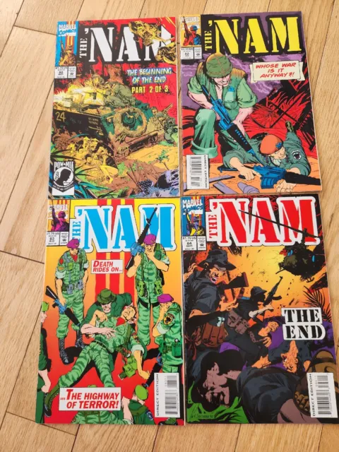 Nam' #80,82,83,84 (1993 Marvel Comics) The 'Nam ~ Hard to Find