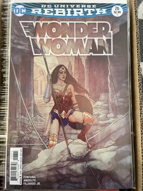 WONDER WOMAN (2016 DC Rebirth) #26B NM 1st Print Batman Superman Flash Cheetah