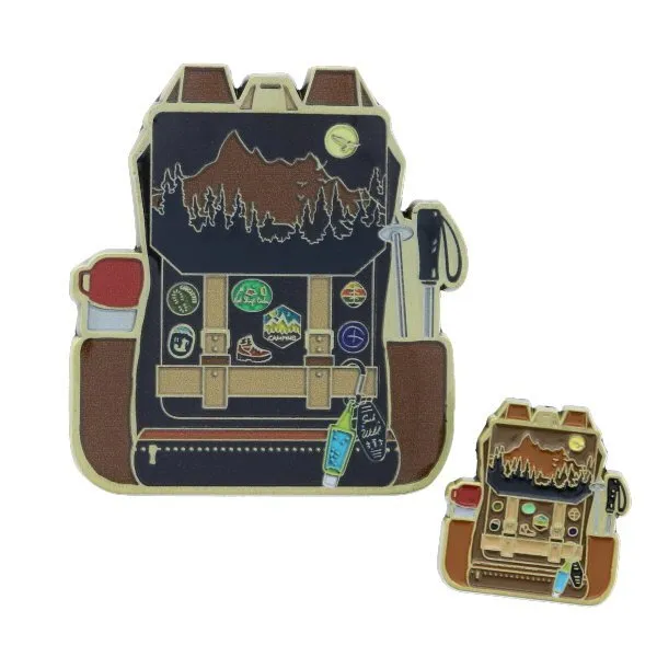 Geoswag C&p Club August 2023 – Token Hide Is The Beginning geocoin Set Gift Pin