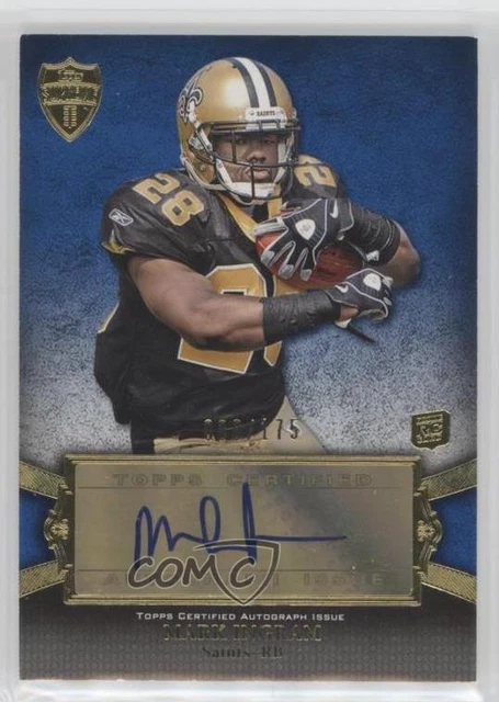 2011 Topps Supreme Rookie Auto /175 Mark Ingram #SRA-MI Rookie Auto RC