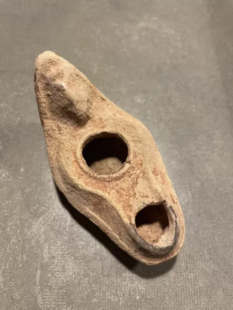 Rare ancient Roman Empire oil lamp