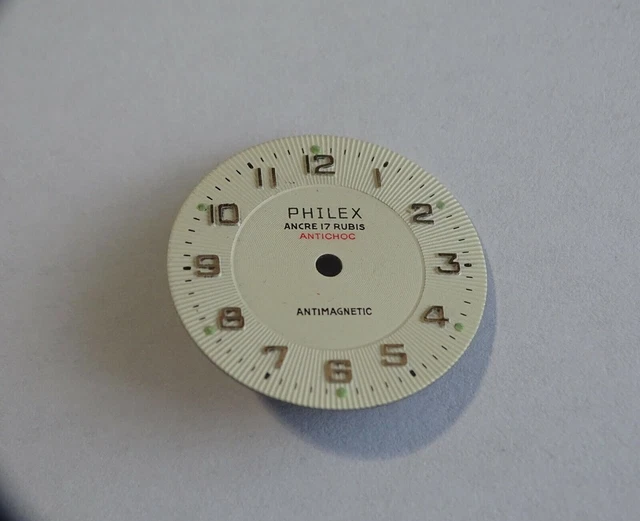 Cadran De Montre BBF Besançon Pour Calibre HS.P.62 DILECTA - Ancre 17 Rubis - Neuf Sans étiquette