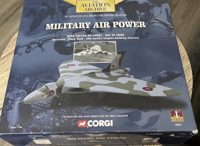 Corgi Aviation AA31203 Avro Vulcan K.Mk 2 – 1:144 – Édition Limitée 1982