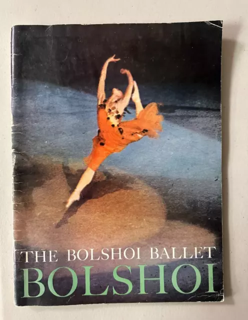 Bolshoi Ballet Program 1962-1963