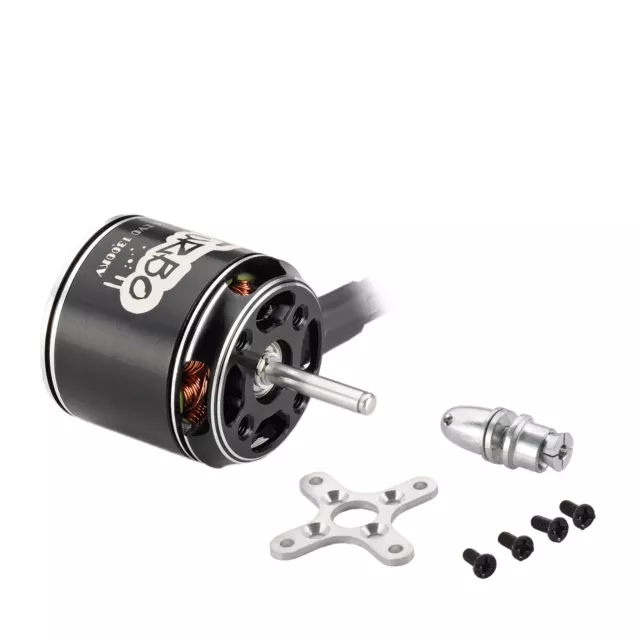 Brushless Motor D2830 EVO TURBO - 1300kv - 1228g Schub - 11.1V - 324 Watt