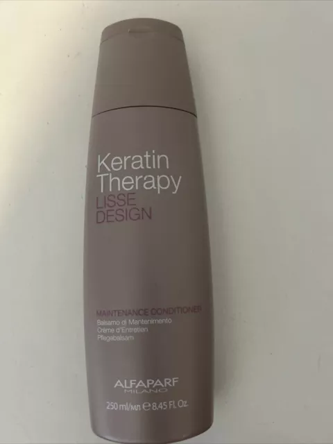 Mantenimiento terapia de queratina AlfaParf Milano Lisse Design 250 ml