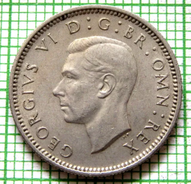GREAT BRITAIN GEORGE VI 1950 6 PENCE - 1 coin - GREAT BRITAIN 1950 SIXPENCE 2