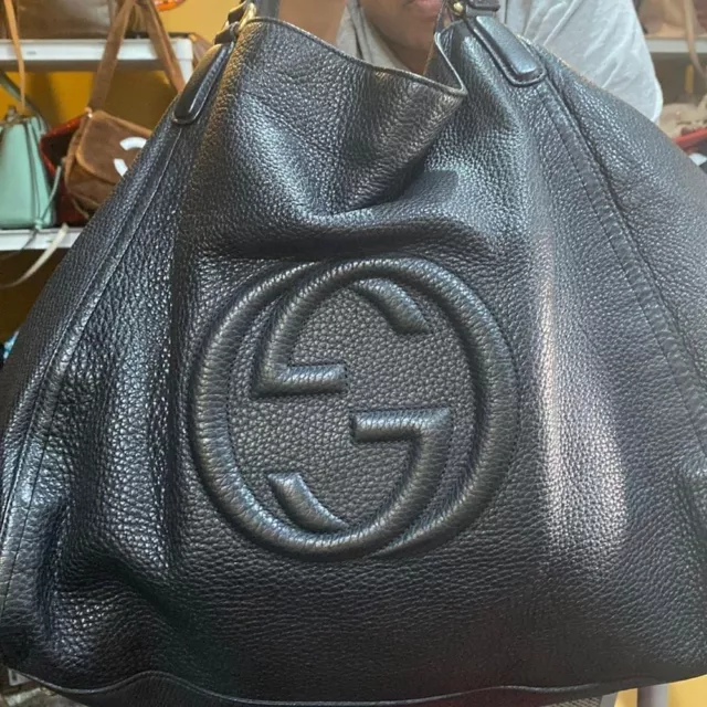 Gucci Interlocking GG Soho Large Hobo