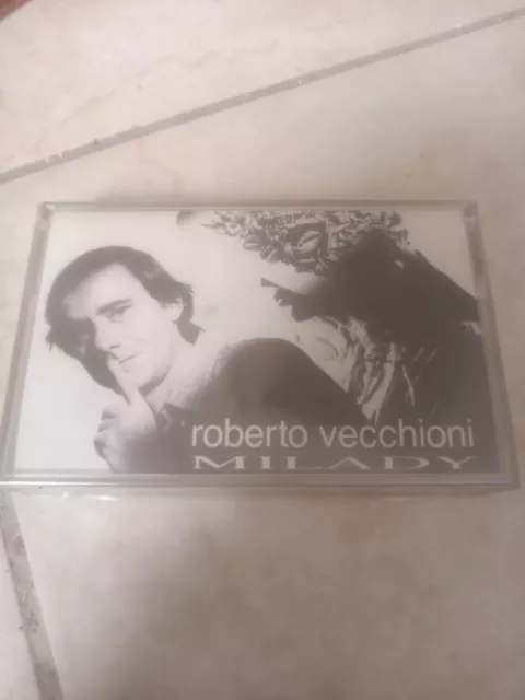 Roberto Vecchioni-Milady-CGD-448644-CASSETTA NUOVA SIGILLATA TAPE SEALED