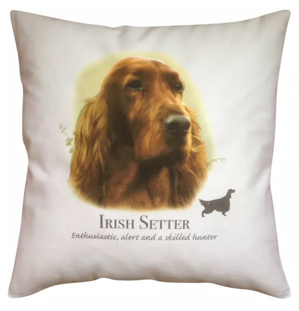 Irish Red Setter | Quality 100% Cotton Cushion Cover with Zip | Howard Robinson