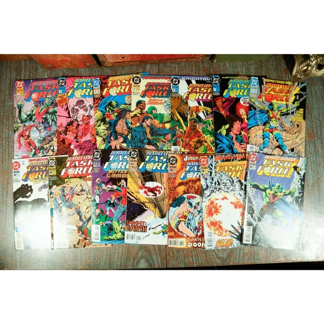 DC Comics Justice League Task Force 1 2 4 5 6 7 8 9 10 11 12 13 14 15 Missing 3