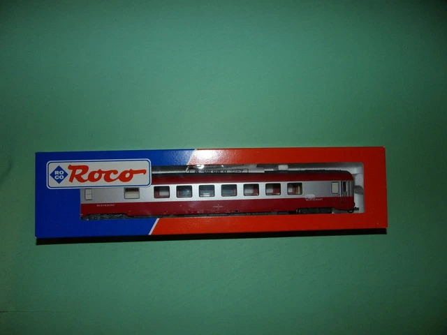 ROCO VOITURE VOYAGEURS 1ière classe UIC Z EUROFIMA orange FS 44636