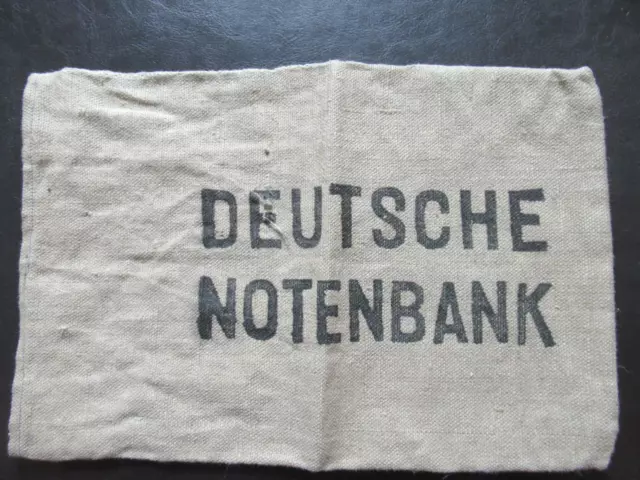 Deutsche Notenbank der DDR Leinen-Beutel