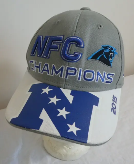 NFL Team Apparel NFC Carolina Panther Champions 2015 Baseball Cap Football Youth