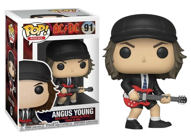Acdc Angus Young #91 Pop Funko Pop Mint