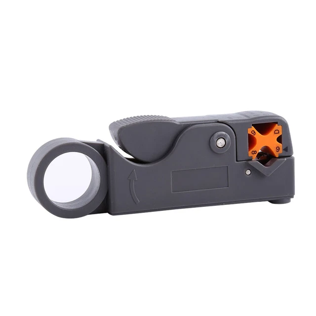 Coaxial Cable Stripper RG6/RG59 Compression F Connector Wire Crimping Pliers