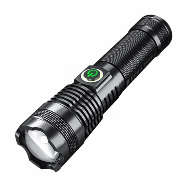 10000 Lumens Rechargeable The Most Powerful LED Flashlight Usb Zoom Flashlight