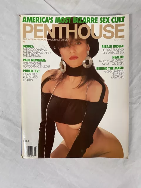 Penthouse Magazine July 1990 Paul Newman