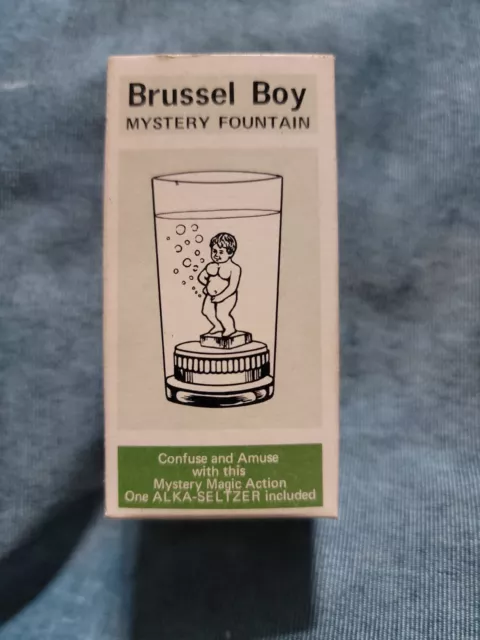 Vintage Brussel Boy Mystery Fountain Chadwick-Miller Novelty Toy No. 90429