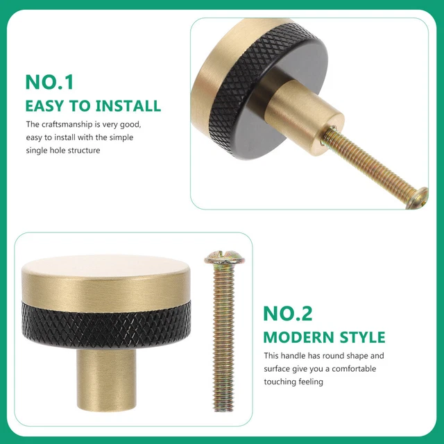 Cupboard Knob Replacement Furniture Door Handle Black Dresser Knobs Lengthen 8