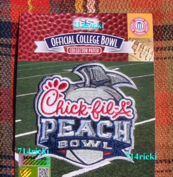 2022 Chick-Fil-A Peach Bowl Patch Georgia Bulldogs vs Ohio State Buckeyes