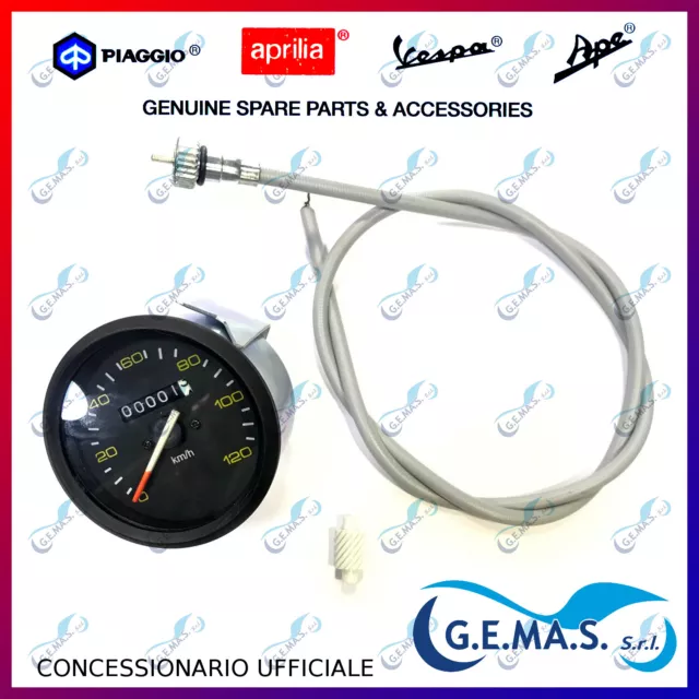 Gruppo strumenti quadro contakm completo per Piaggio Vespa PX prima serie 190523