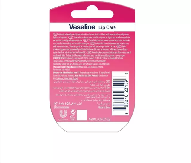 Vaseline Lip Therapy ~ Rosy Lips ~ Pack of 2 by Unilever 3