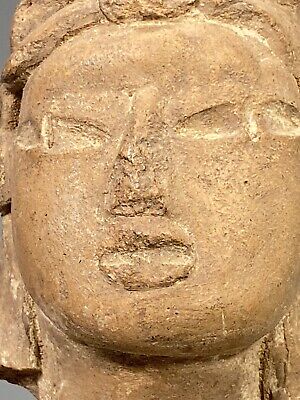 Mexico Olmec PreClassic Puebla Las Bocas-Caballo Pintado Pottery Head 1600-350BC 8
