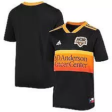 Adidas MLS Houston Dynamo Women's Away Jersey Black/Orange