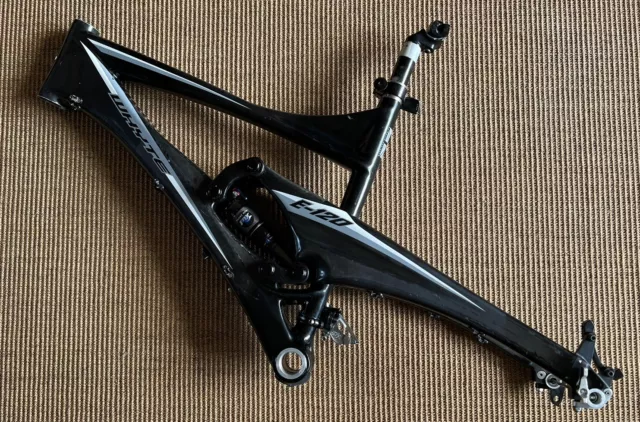 WHYTE E120 FULL Carbon Fibre Mountain Bike 550.00 PicClick UK