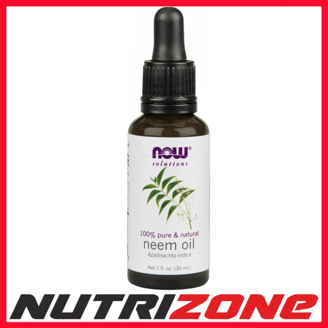 NOW FOODS NEEM Oil, 100 Pure 30 ml £11.40 PicClick UK