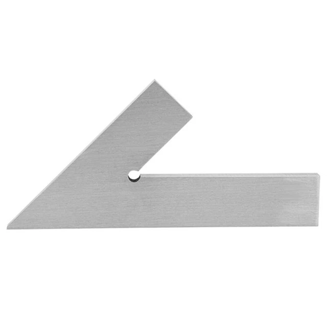 Measuring Tool, Light Duty 45 Degree Miter Angle Square Wide Base Gauge for6756
