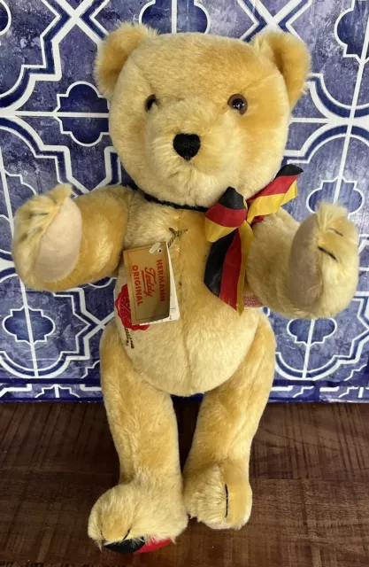 Limited Edition 578/4000 Hermann Mohair Jointed Original Teddy Bear -1871