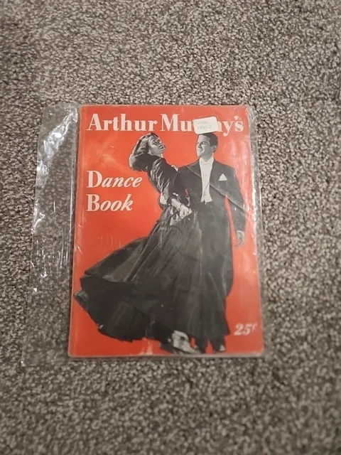 Arthur Murray's Dance Book Circa 1940's Vintage