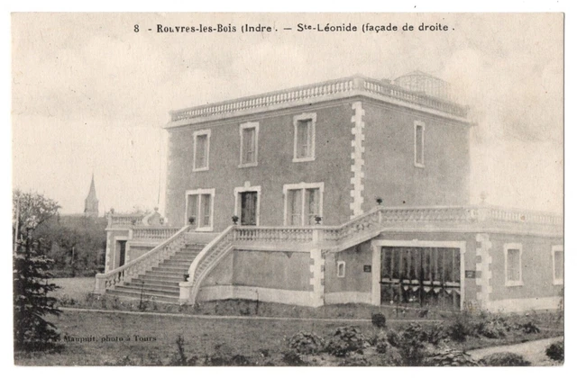 CPA 36 - ROVER LES BOIS (Indre) - 8. Sainte-Léonide (right facade)