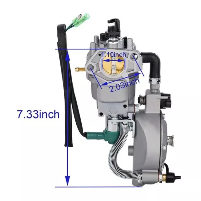 Dual Fuel Carburetor LPG/ CNG Conversion Set For HONDA GX340 GX420 GX390 188F 2