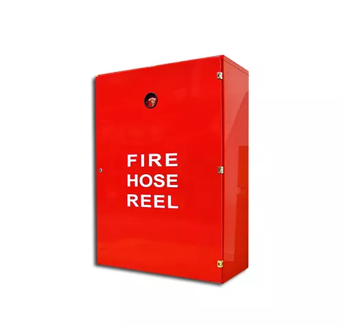 Fire Hose Reel Cabinet With Lock And Back