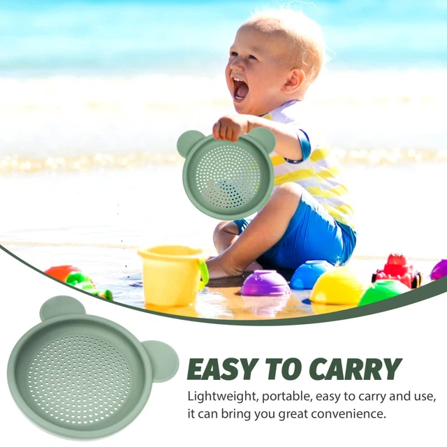 3 PACK SANDBOX Sifter Hourglass Toy Handheld Lightweight Summer £26.18