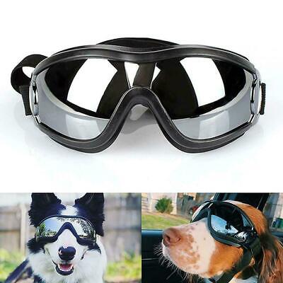 Gafas de sol anti-UV para mascotas perros protector solar para mascotas suministros impermeables gafas de sol W8V9