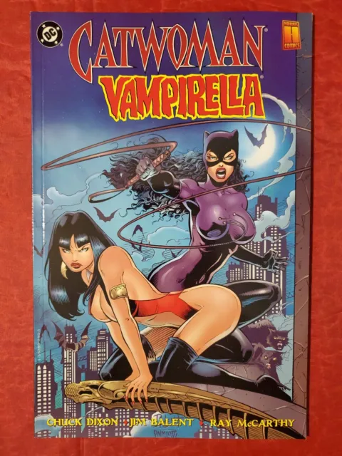 Catwoman  Vampirella Graphic Novel DC Harris Comics 1997 "The Furies"