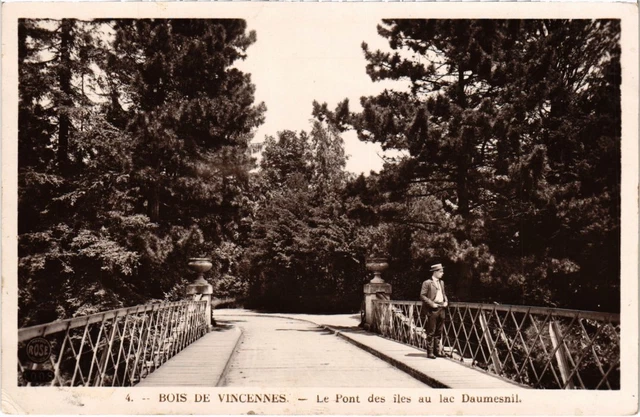 CPA Vincennes Pont des iles au Lac Daumesnil (1347380)