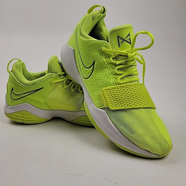 NIKE PG 1 Volt Tennis Ball Yellow Sneakers 878627 700 2017 Men s Sz 12 89.99 PicClick