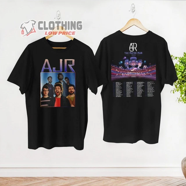 VINTAGE AJR BAND Merch, AJR Tour Dates 2024 Shirt, The Maybe Man Tour