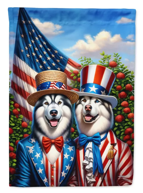 All American Alaskan Malamute Flag Garden Size DAC4177GF