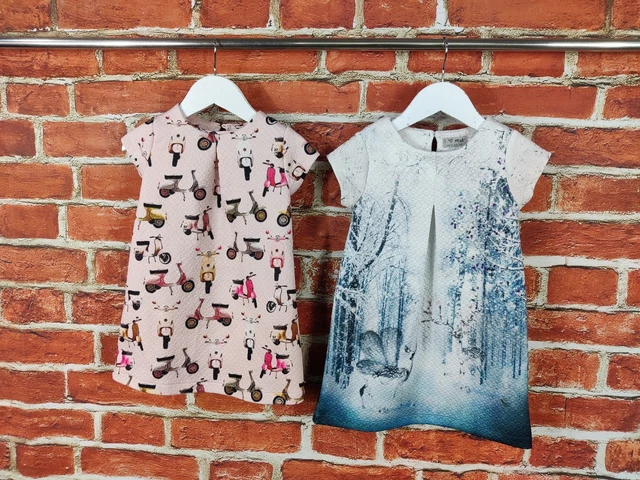 Girls Bundle Age 2-3 Years 100% Next Short Sleeve Party Dress Set Scooters  98Cm