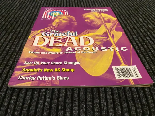 Acoustic Guitar Magazine 2002 Mar The Grateful Dead, Roland Dyens Charley Patton