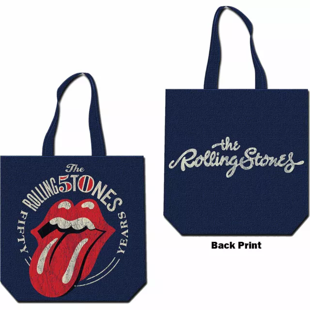 Rolling Stones - Reusable Shopping Tote / Gift Bag - Music Rstote01