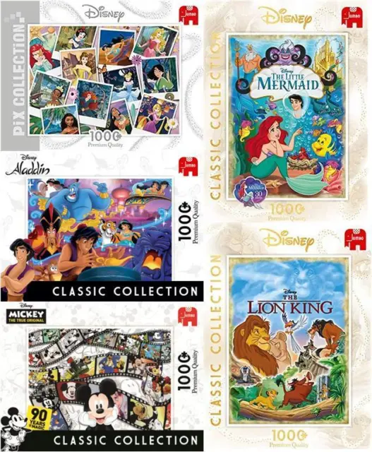 The Walt Disney Classic 1000 Piece Jigsaw Puzzle Collection