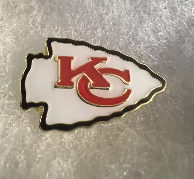 Kansas City Chiefs Retro Logo Lapel Pin great for hats , vests , shirts , gifts